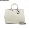 Dior Diorissimo Jumbo Bag Beige Nappa Leather (Silvery Hardware) 8002