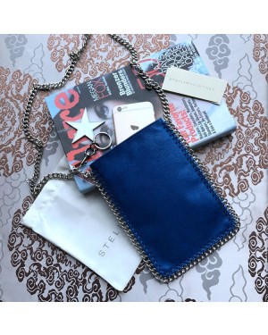 Stella McCartney Crossbody Phone Pouch Bag Blue