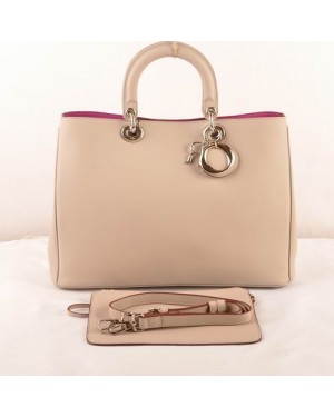 Dior Diorissimo Jumbo Bag Beige Original Leather (Golden Hardware) 602