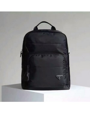 Prada Canvas Backpack 0026 Black