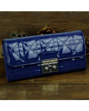 Dior Flap Wallet 9002 Blue